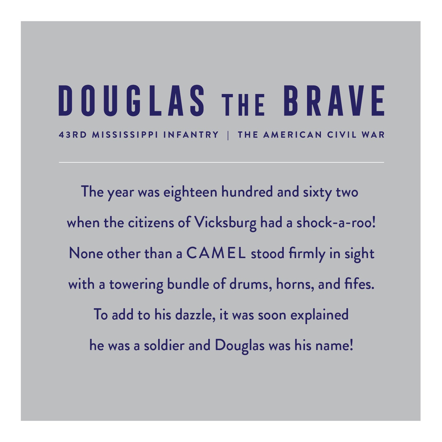 Douglas the Brave Magnet