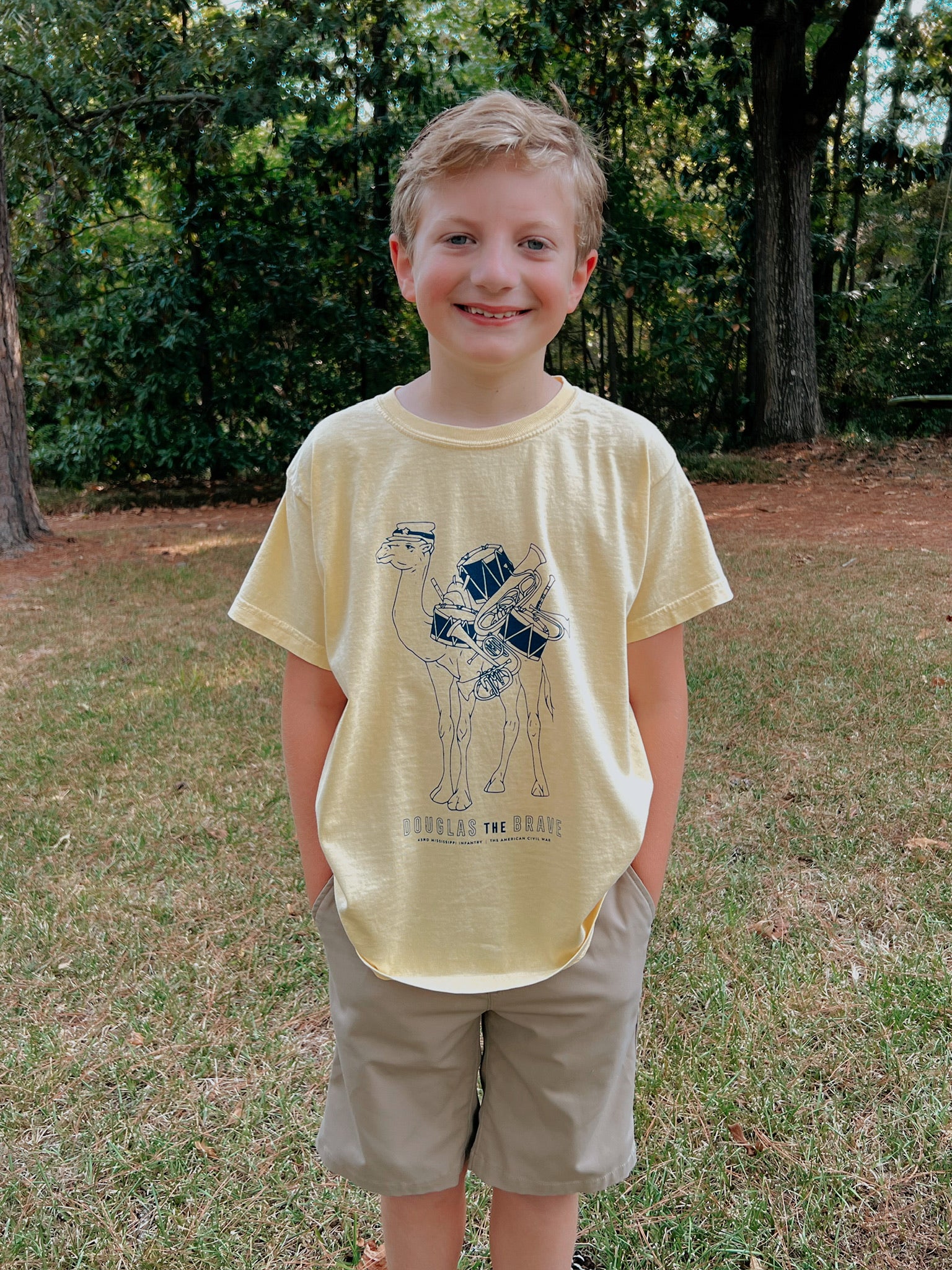 Butter Youth Short Sleeve Unisex Douglas Tee