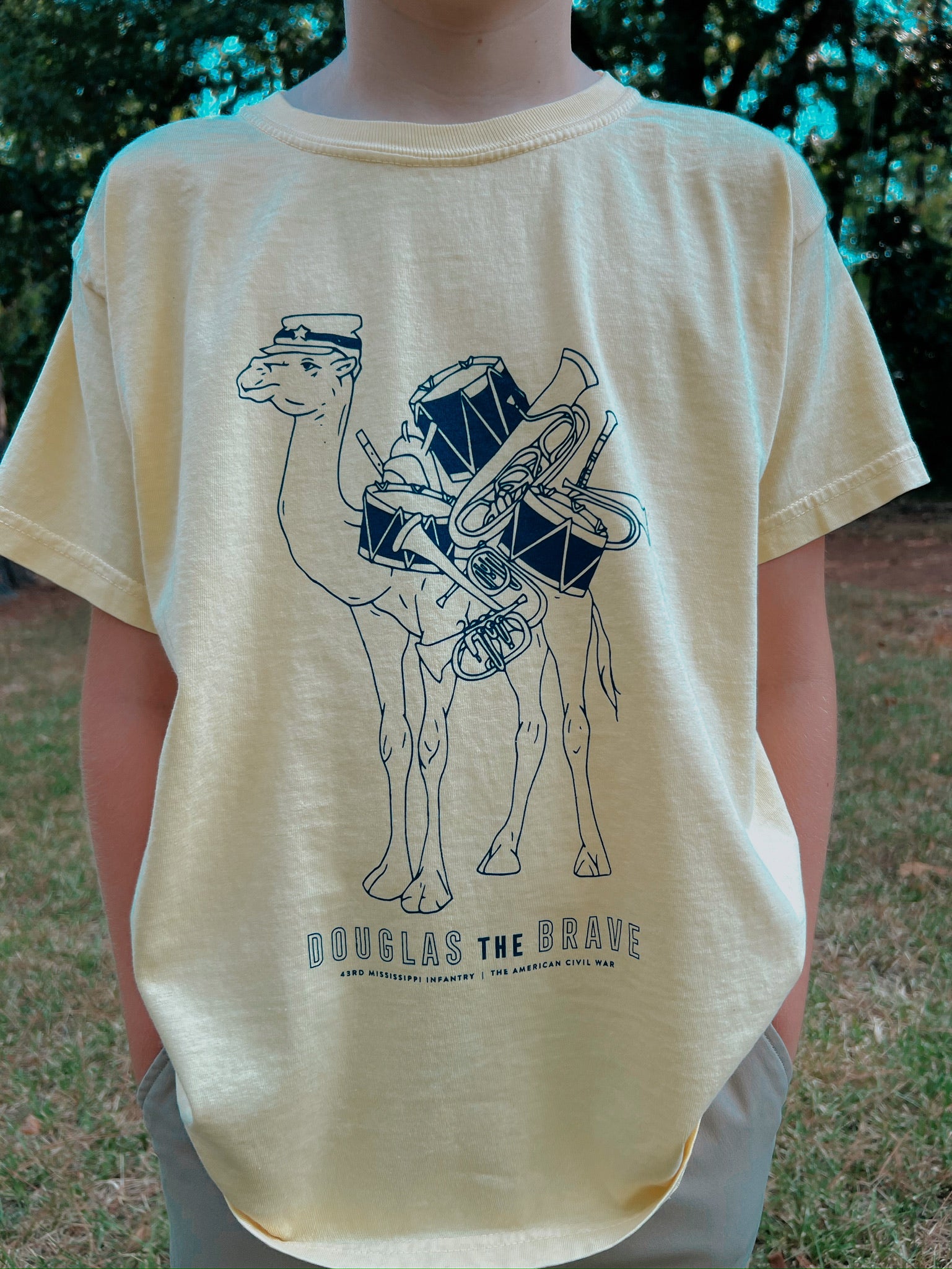 Butter Youth Short Sleeve Unisex Douglas Tee